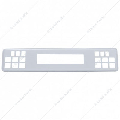 Chrome Plastic Center Dash Warning Light Panel Cover For Freightliner