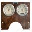 Chrome Plastic Speed/Tachometer Gauge Bezel With Visor For 2000-2007 International 9900IX/9900I/9400I/9200I