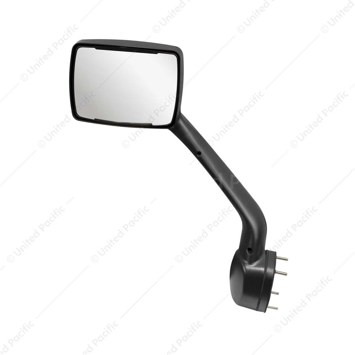 Chrome Hood Mirror Assembly W/ Sequential LED Turn Signal For 2013-2021 Kenworth T680 & Peterbilt 579 - Passenger