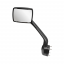 Chrome Hood Mirror Assembly W/ Sequential LED Turn Signal For 2013-2021 Kenworth T680 & Peterbilt 579 - Passenger
