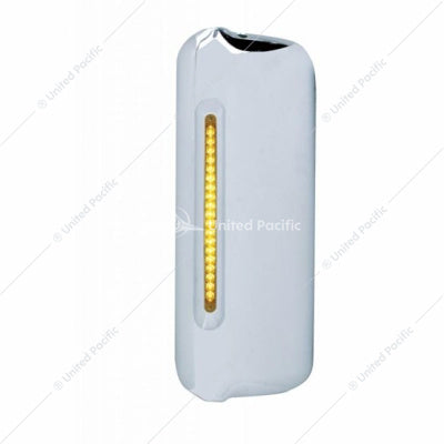 Freightliner Drivers Side Mirror Cover LED Amber/Amber 05+