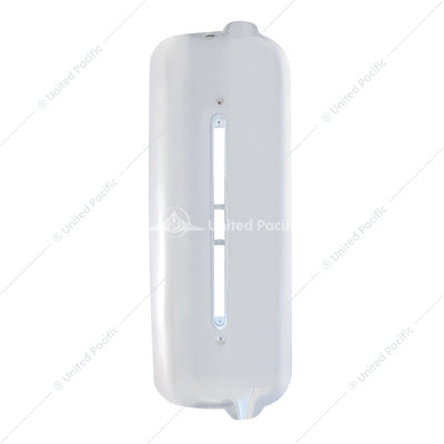 CHROME PLASTIC MIRROR COVER WITH LED CUTOUT FOR 2005 & OLDER FREIGHTLINER CENTURY - PASSENGER