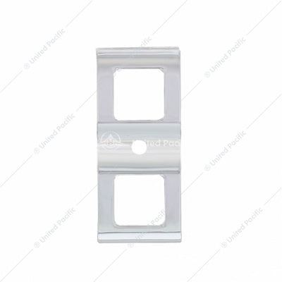 Freightliner Cascadia Chrome Plastic Switch Covers - 3 OPENINGS (CARD OF 2)