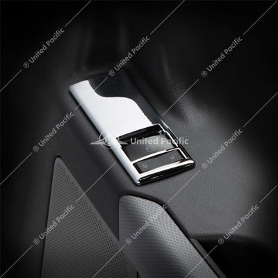 Freightliner Cascadia Chrome Door Switch Cover PASSENGER