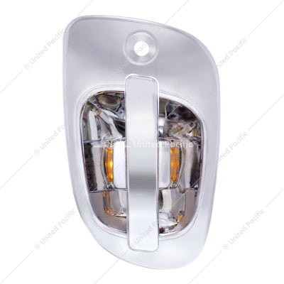 Passenger's Side Freightliner Cascadia Amber LED Door Handle