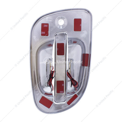 Passenger's Side Freightliner Cascadia Amber LED Door Handle