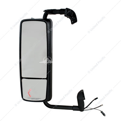 VOLVO- CHROME MIRROR ASSEMBLY WITH LED TURN SIGNAL FOR 2012-2017-DRIVER