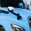 Chrome Hood Mirror With Heated Lens For 2018-2026 Freightliner Cascadia - Driver