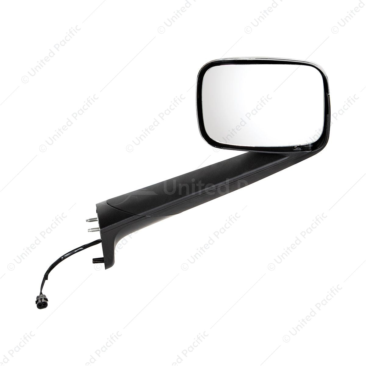 Chrome Hood Mirror With Heated Lens For 2018-2026 Freightliner Cascadia - Passenger