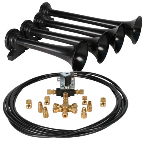 Locomotive Air Horn Kit 12V