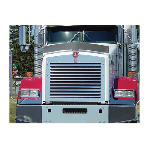 Kenworth Replacement Grille 11 Louver Style Bars T800 1995 & UP Standard Hood