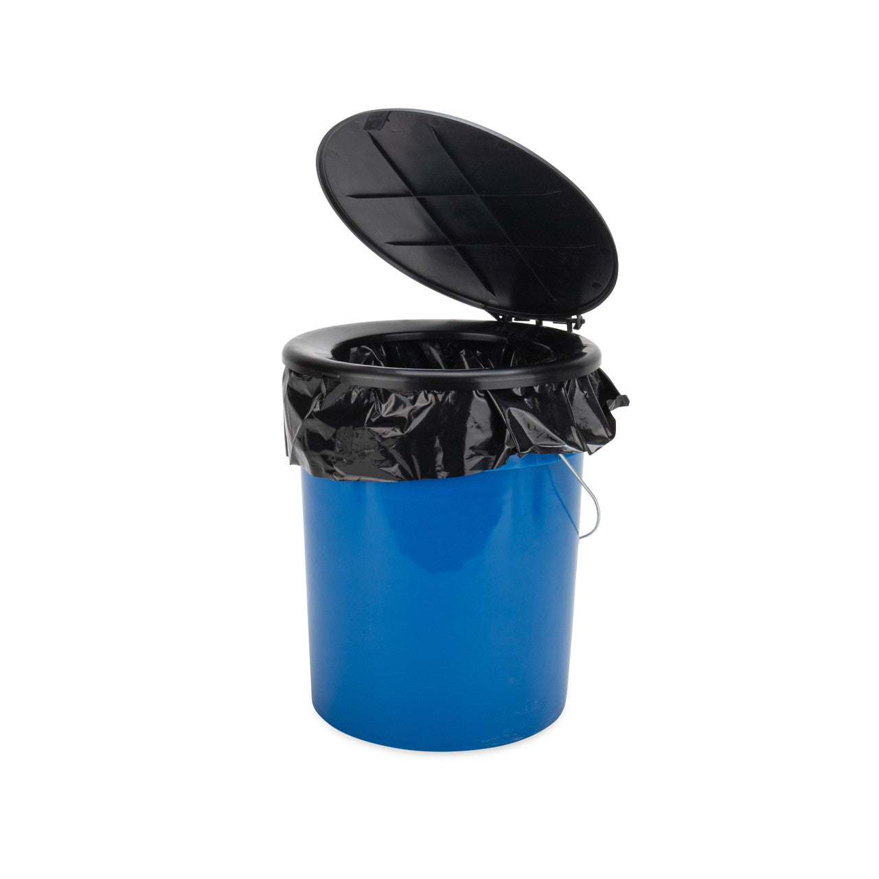 5 Gallon Toilet Bucket Kit with Seat