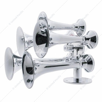 5 Trumpets Chrome Train Horn