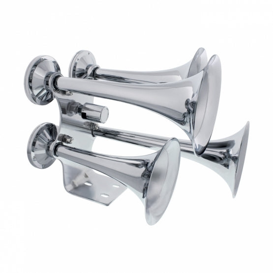 4 Trumpet Competition Series Train Horn (Chrome)