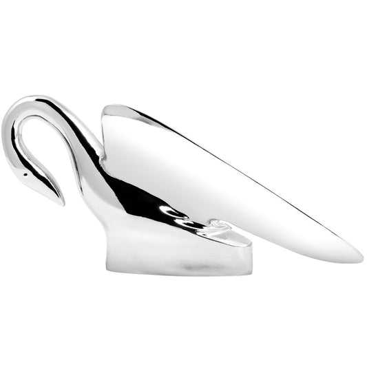 Classic Swan with Wonderwings Hood Ornament