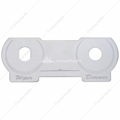 PETERBILT 379 Dimmer/Wiper Switch Plate