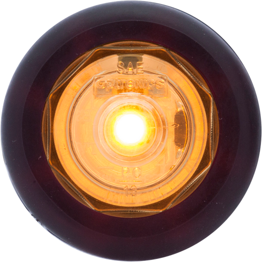 3/4" Amber / Clear Non-Directional