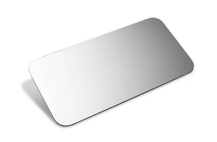 Permit Panel 5"X8" Stainless Steel Tape Mount