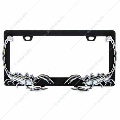 License Plate Scorpion Frame
