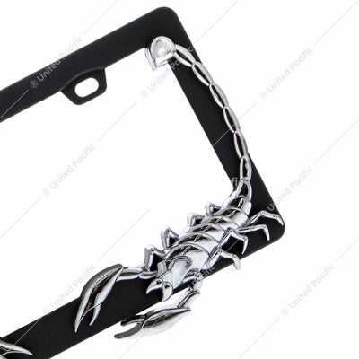 License Plate Scorpion Frame