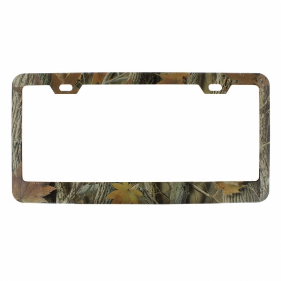 Camo Foliage License Plate Frame