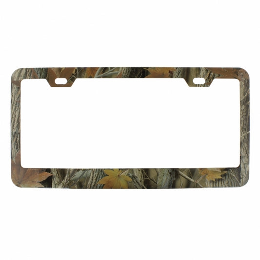 Camo Foliage License Plate Frame