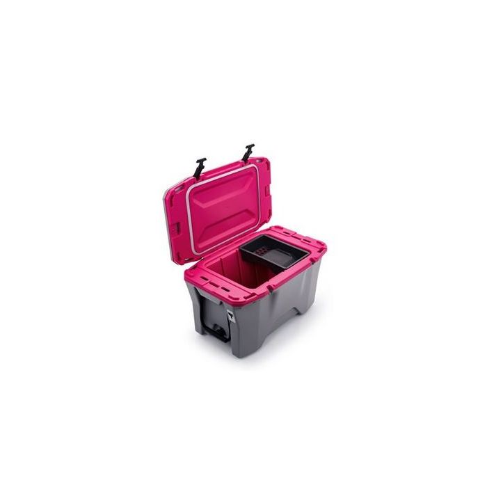 Currituck 50 Quart Cooler - Gray/Magenta