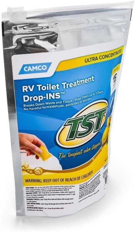 TST Max Lemon Drop-In Toilet Treatment - 15 Count