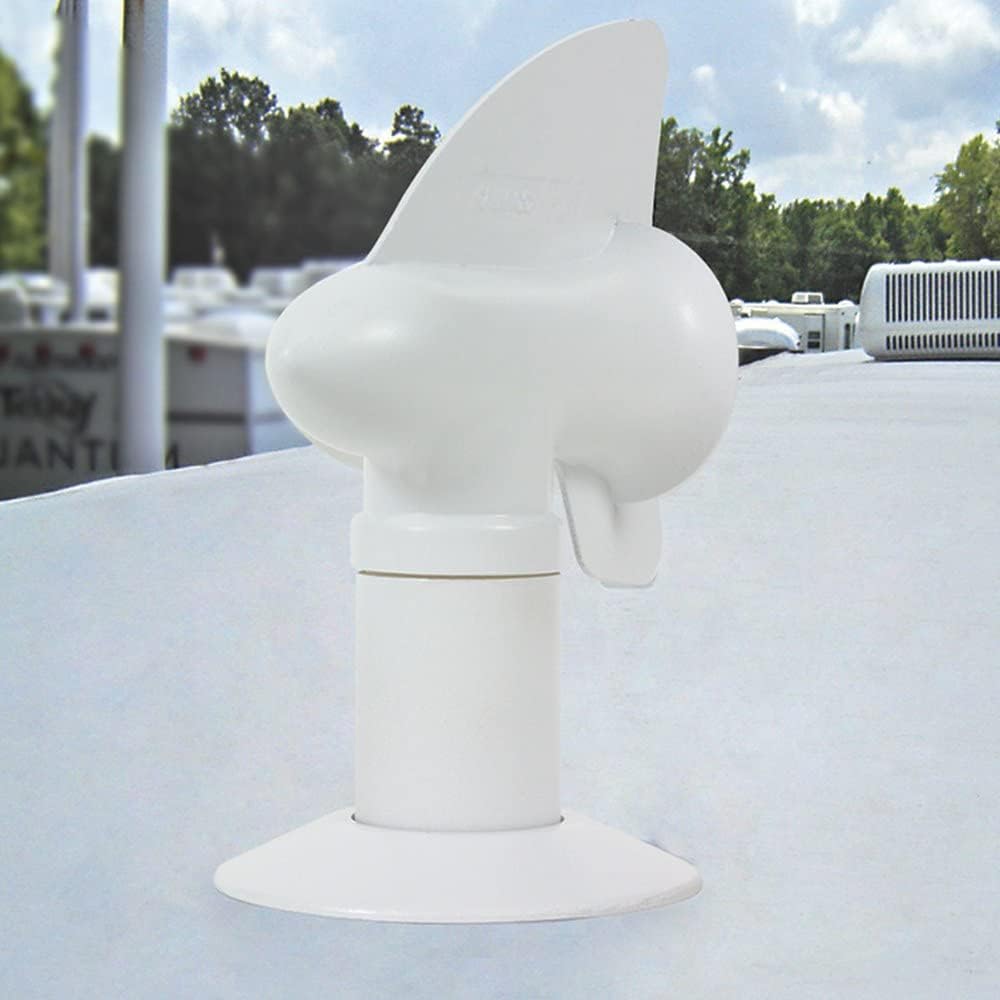 Cyclone Sewer Plumbing Vent - White