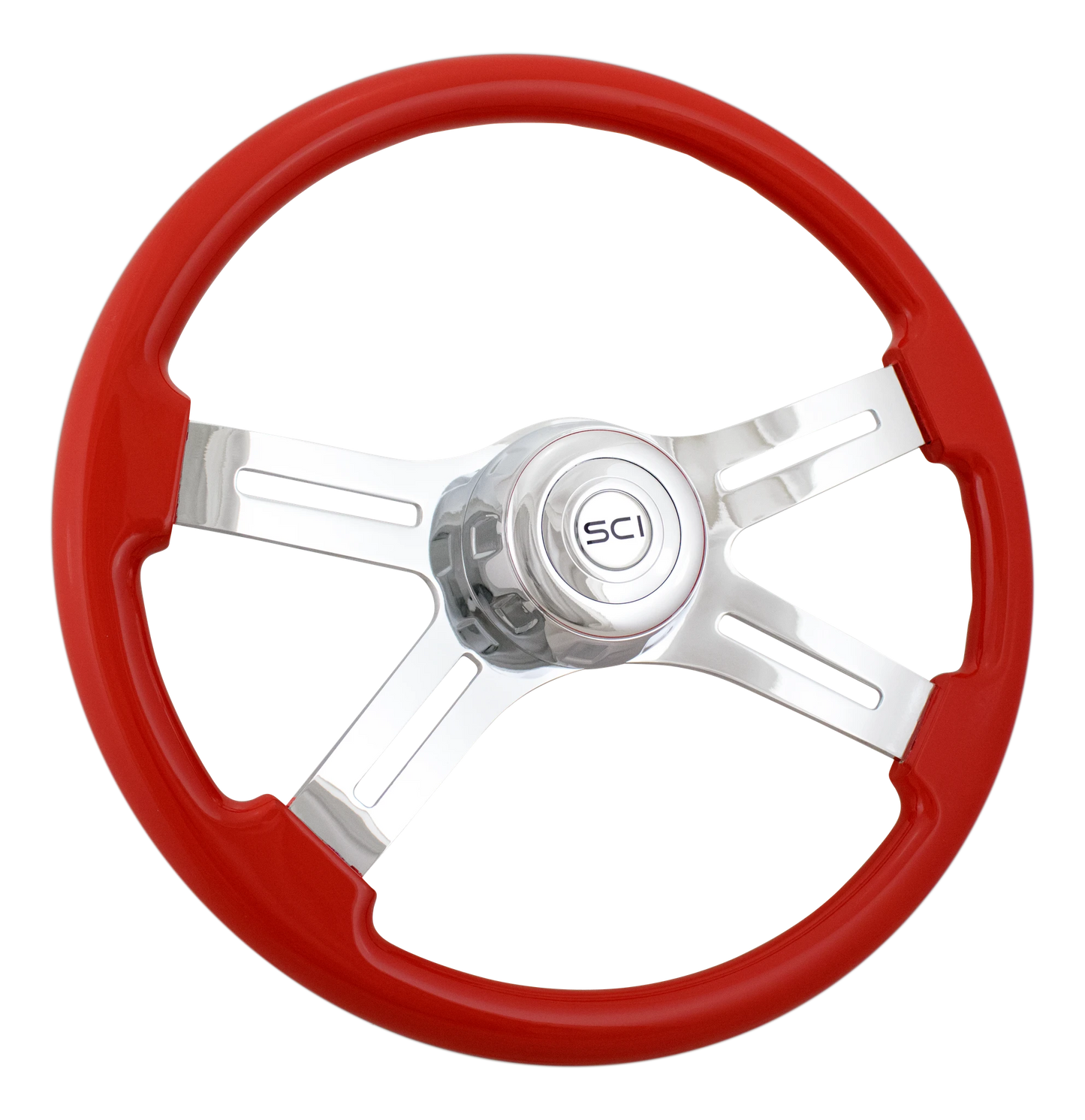 4 Spoke Classic Viper Red- 18"