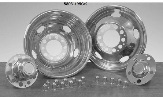 Rear Axle Wheel Simulators C3500 19.5 With 5 Hand Holes