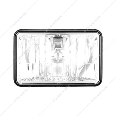 ULTRALIT - Single High Power CREE LED 4" X 6" Headlight - High Beam