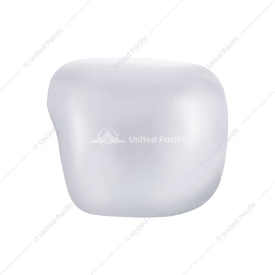 Chrome Plastic Hood Mirror Cover For 2018-2025 Freightliner Cascadia-Driver