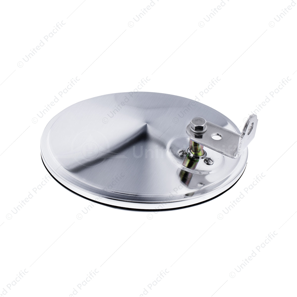 8-1/2" 430 Stainless Steel 320R Convex Mirror - Offset Mounting Stud