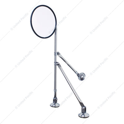 Stainless Steel 8 1/2" Tripod Fender Mirror