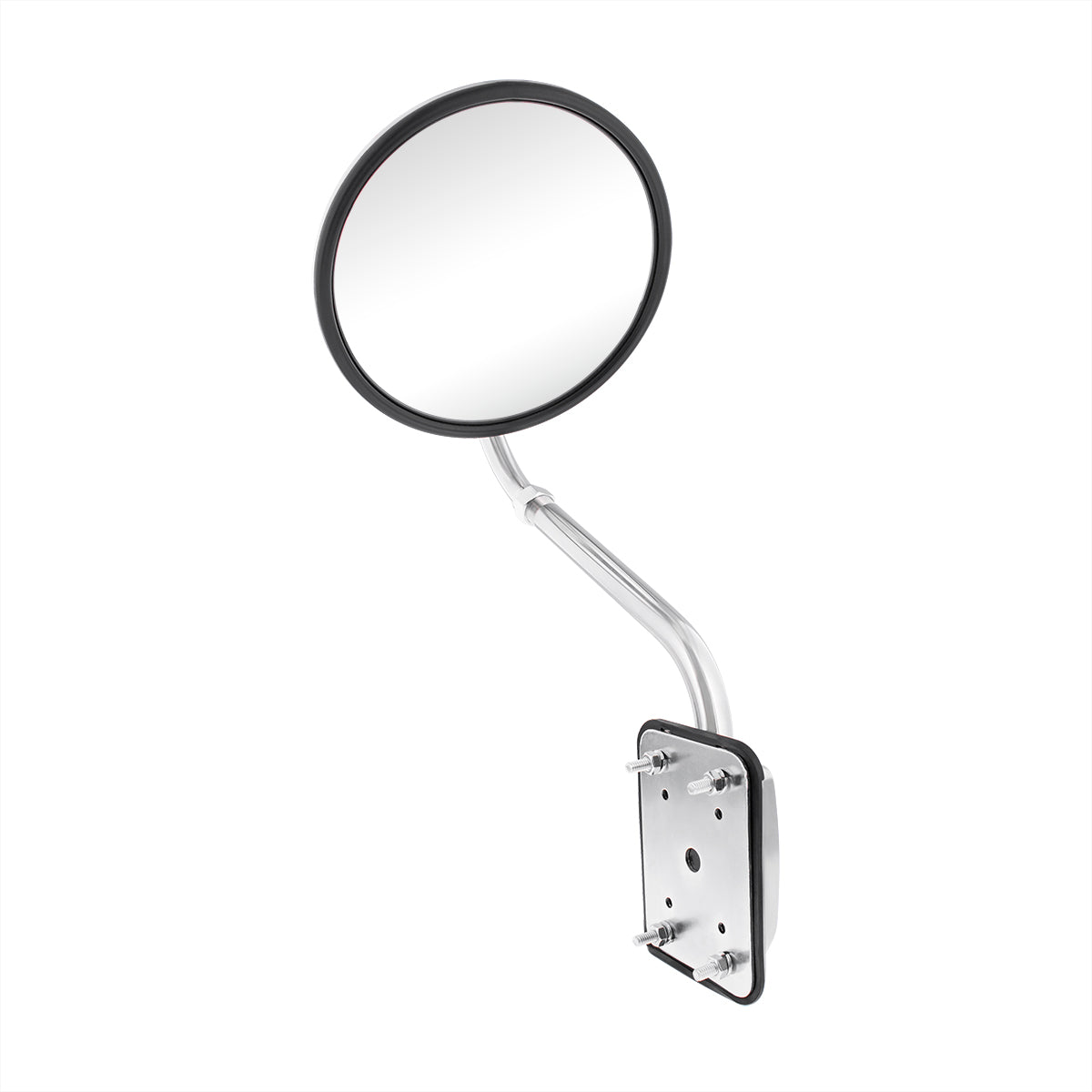 United Pacific Stainless Steel Pod Mount Convex Mirror - Universal Fit