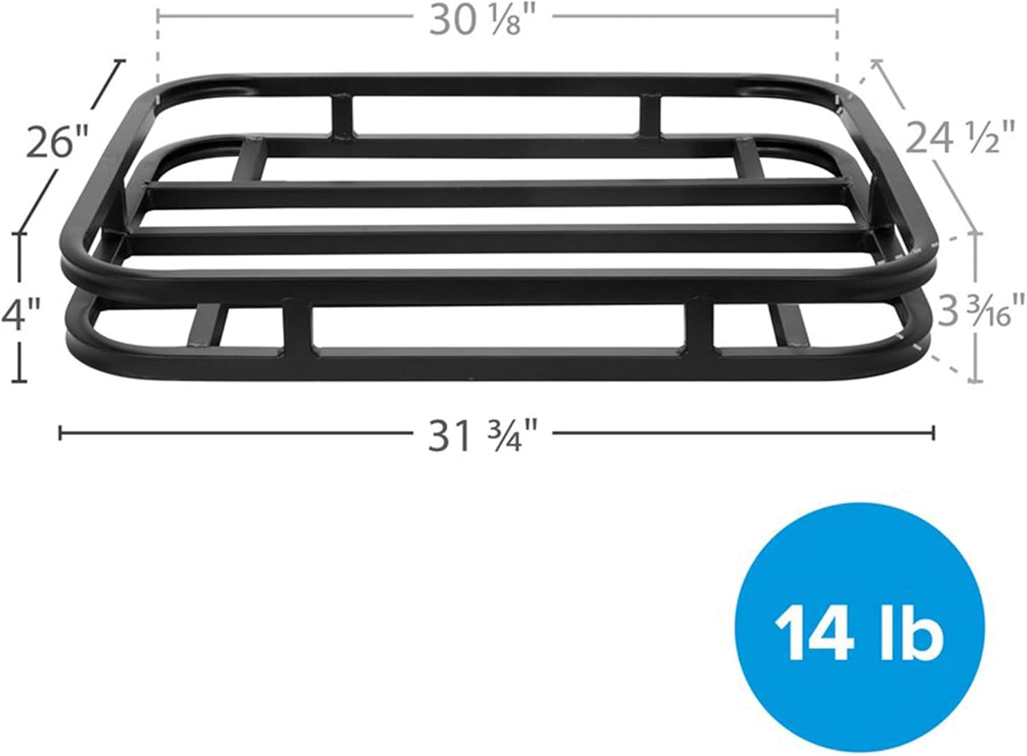 Eaz-Lift RV Bumper Mount Cargo Carrier