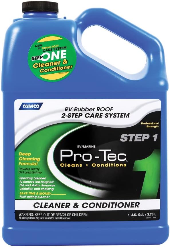 Pro-Tec Rubber Roof Cleaner with Deep Cleansing Formula - 1 Gallon