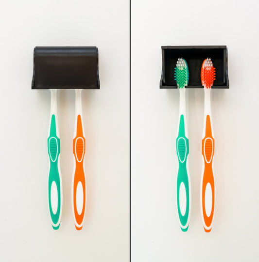 Pop-A-Toothbrush (2 Pack) - Black