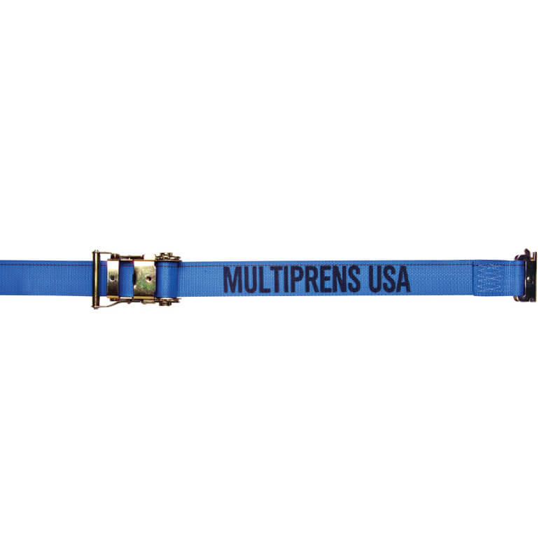 2″ x 20′ 4K Ratchet Strap with E Fittings