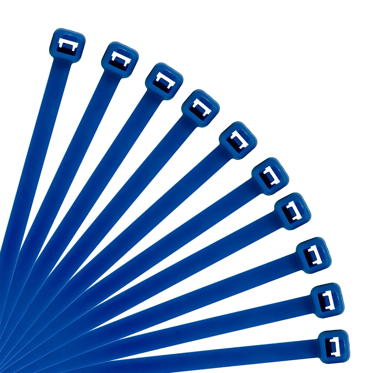 6" (L)  Blue Nylon Cable Zip Tie SO
