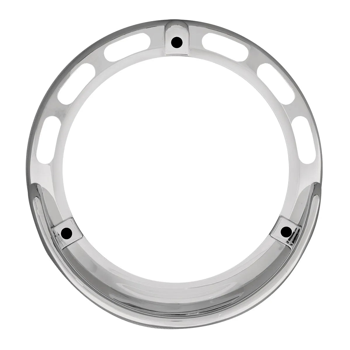 Bezel w/ Visor for 4" Round Combination Pedestal Lights