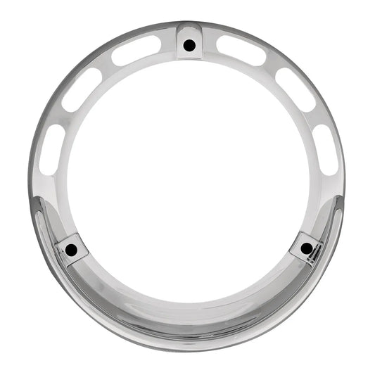 Bezel w/ Visor for 4" Round Combination Pedestal Lights