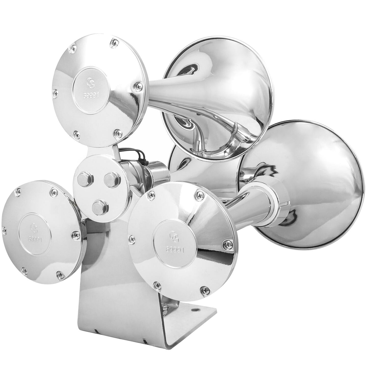 Heavy Duty Deluxe Train Horn Kit