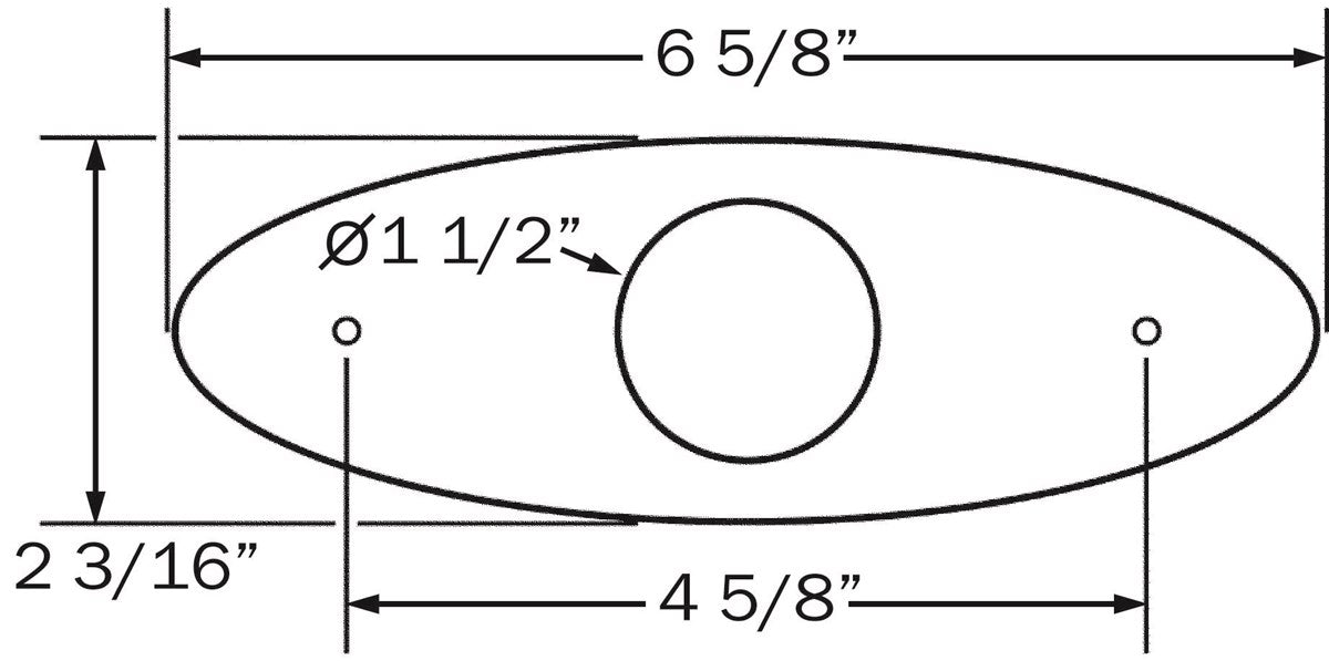 M1 Original Amber 4-LED Clear Lens With Chrome Bezel
