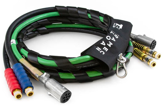 3-in-1 Wrap with Black Hose, 12', SureGrip Handle, ABS Green Jacket & Zinc Plugs