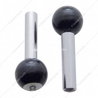 "8" Ball Door Lock Knobs - 2 Piece Set