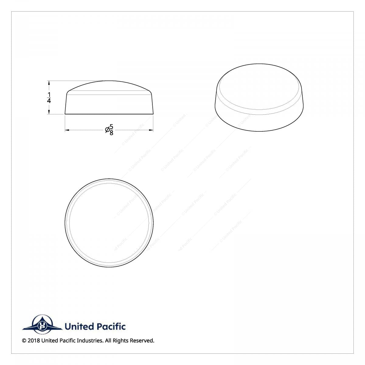 Chrome Plastic Snap Cap 10 And 12 Screws