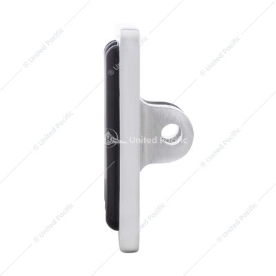 Peterbilt Chrome Aluminum Pedal Set Black Inser