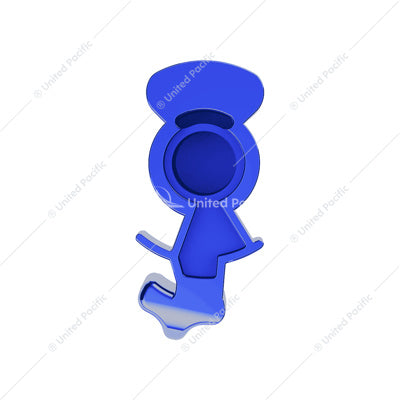 Freightliner Blue Anodized Pedal Set